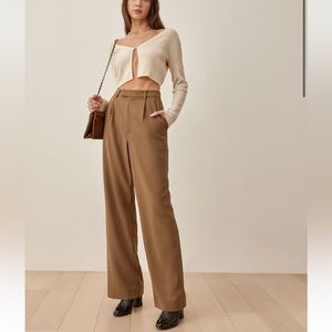 NWT reformation Jordana pant 6
